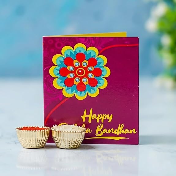 Multicolor Combo of 10 Dora Rakhi Set for Men with Roli Chawal Rakhi Set for Brother