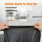 Presto! Garbage Bags | Medium | 180 Count | 30 Bags X 6 Rolls | Black